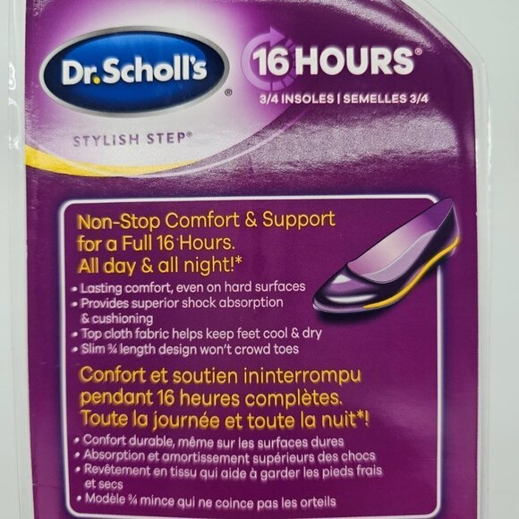 Dr. School's Stylish Step 16 Hour 3/4 Insoles - Picture 4 of 6